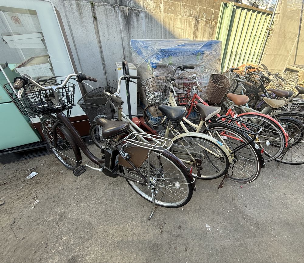 幸華堂が引き取った自転車