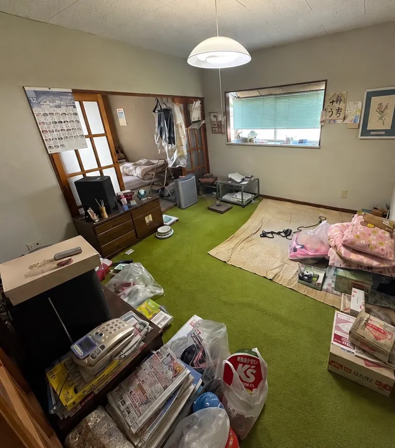 前橋市・洋室の作業前