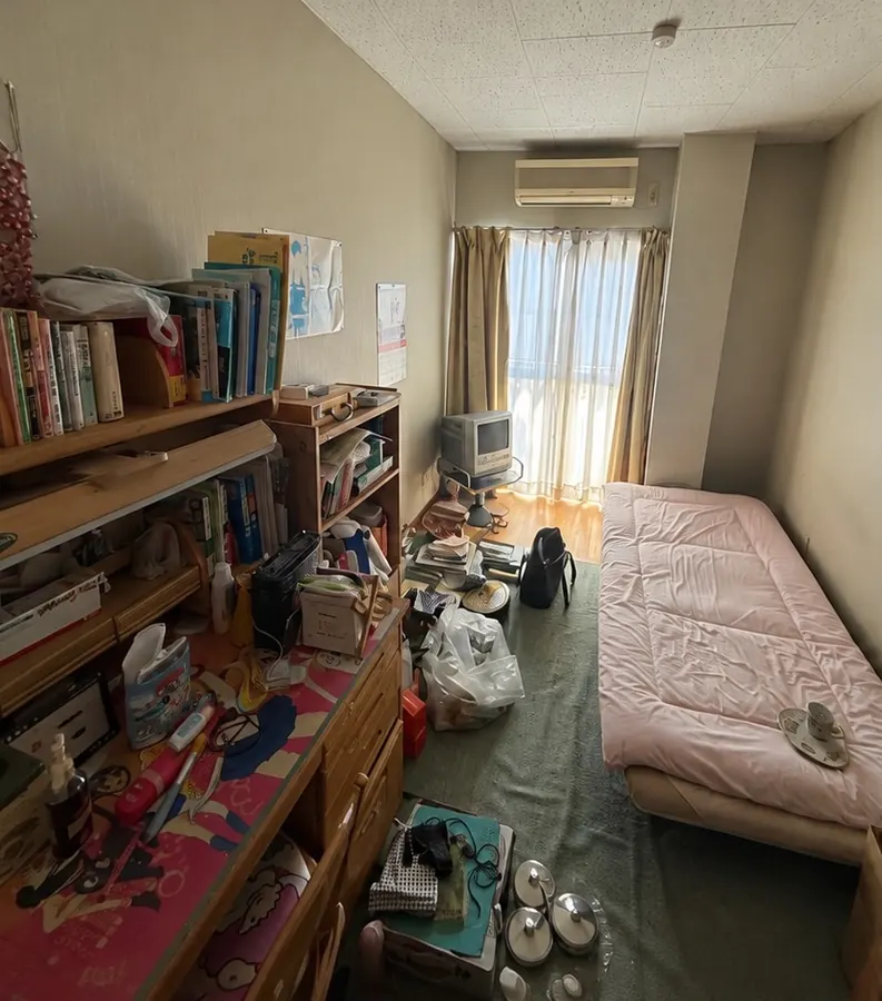 前橋市・洋室の作業前