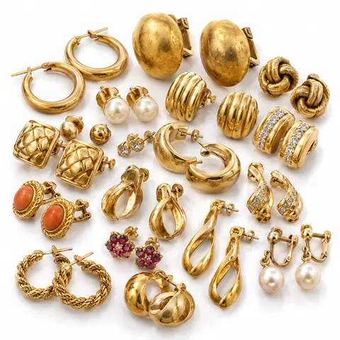 金のアクセサリーの買取例 13